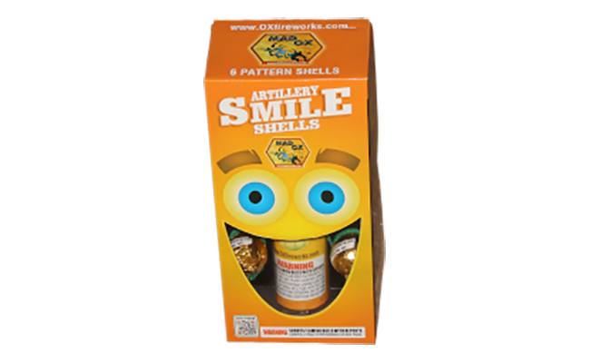 Smiling Tank Shell Artillery Smile Shells mortar shells at Fireworks Forever